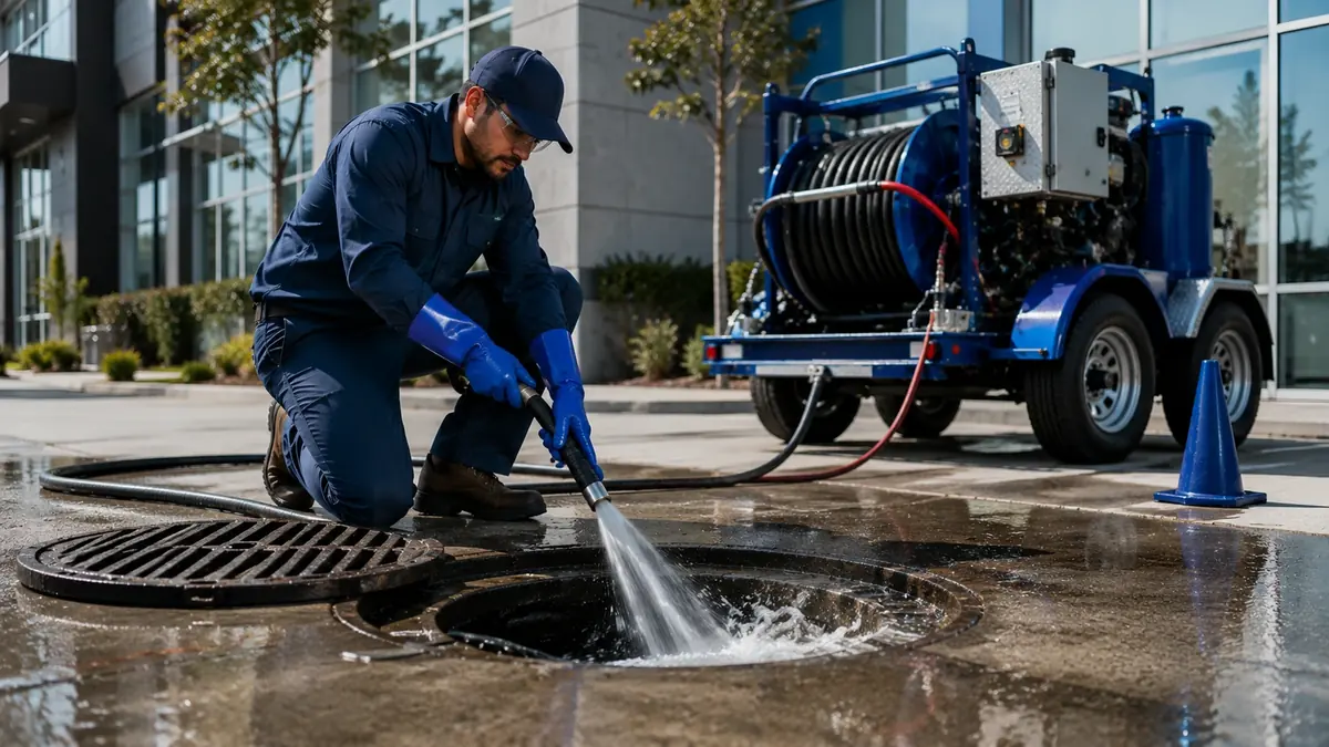 Commercial Hydro Jet Drain Cleaning in Johannesburg