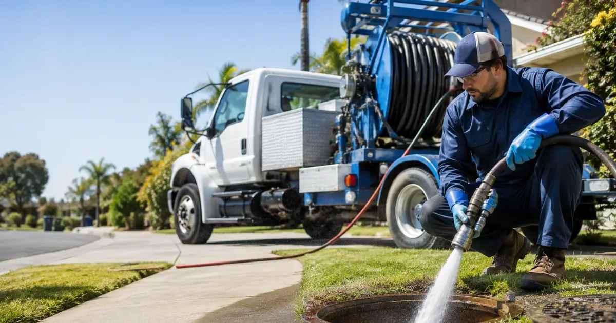 Hydro jet sewer cleaning Johannesburg