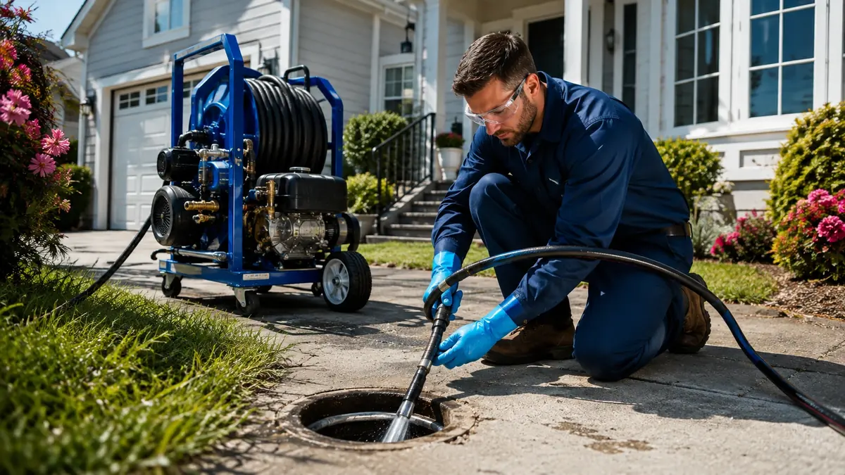 Residential Hydro Jet Drain Cleaning in Johannesburg