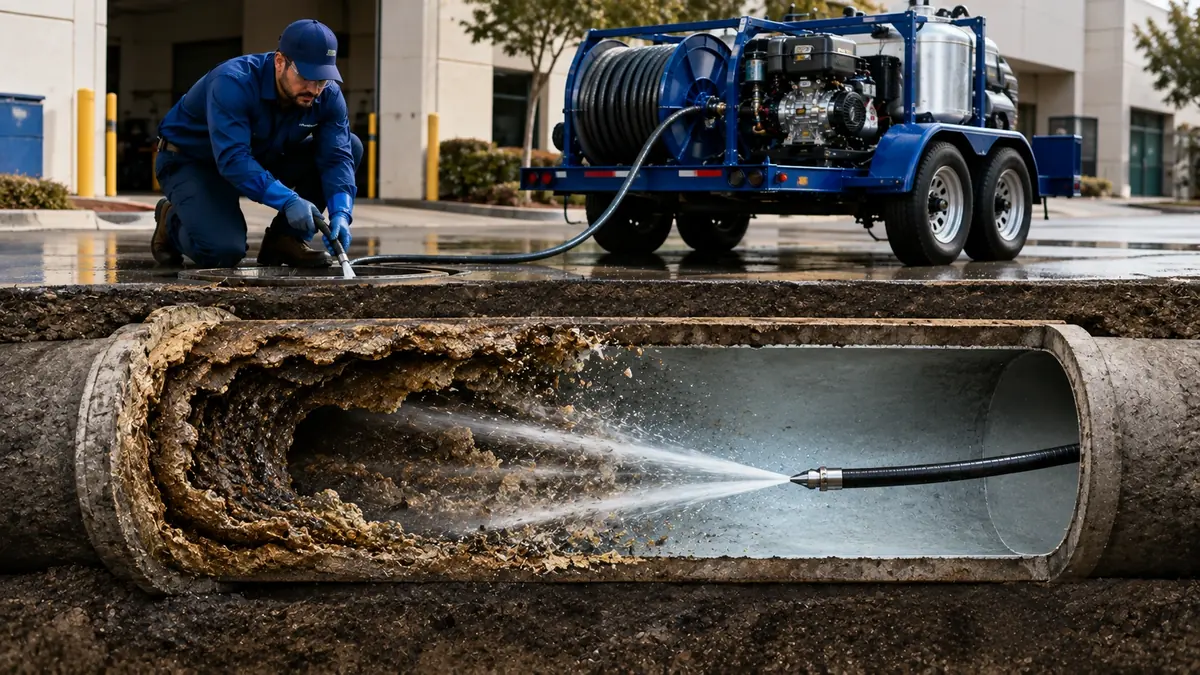 Sewer Pipe Descaling in Johannesburg